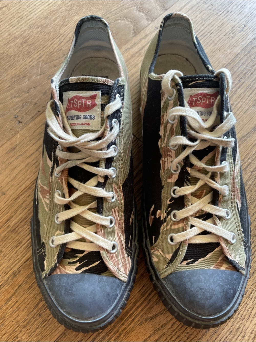 TSPTR Cadet Sneaker Camouflage Canvas Men’s 8.5.